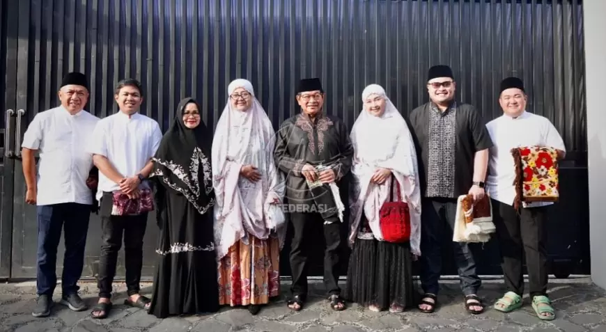 Mas Dhito Bersama Pramono, Rayakan Lebaran Idul Fitri di Kediri