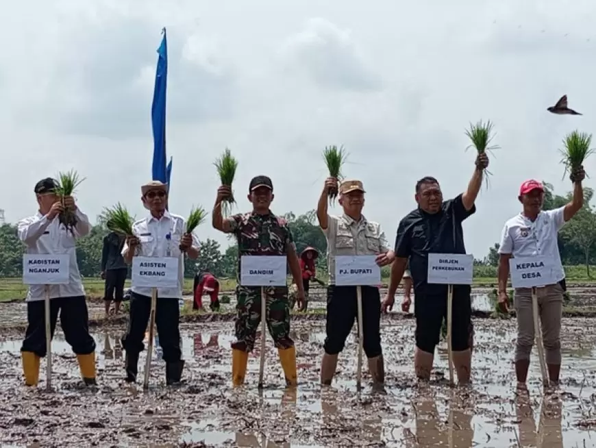 Pompanisasi Air Bantu Tingkatkan Produksi Pertanian di Nganjuk