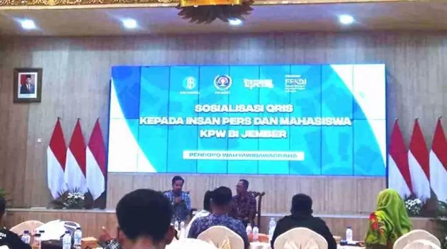 PWI Jember Kolaborasi dengan BI dan Pemkab, Sosialisasikan QRIS ke Jurnalis dan Mahasiswa