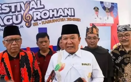 Jalin Kerukunan dan Munculkan Potensi Jember Melalui Festival Lagu Rohani Kristen-Katolik