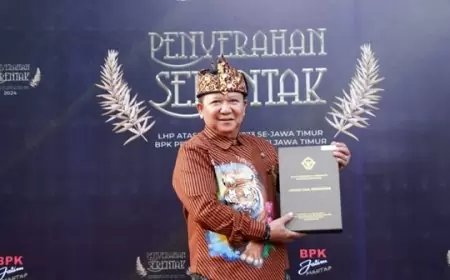 Jember Kembali Dapat WTP, Bupati Hendy: Ini Bukti Dapat Bertanggung Jawab atas Keuangan Negara