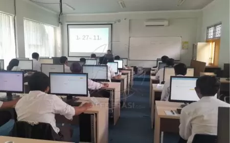 Ratusan Calon Anggota Panwascam Banyuwangi Ikuti Seleksi CAT