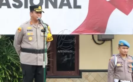 Tabligh Akbar Polres Kediri Bersama Gus Iqdam untuk Menjaga Kondusifitas Pemilukada 2024