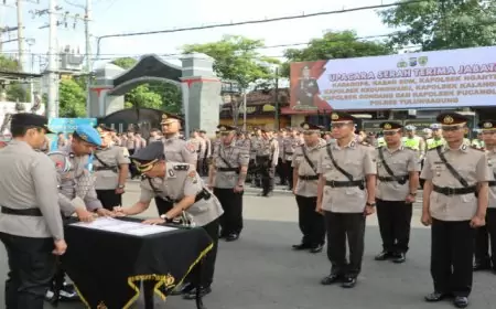 10 Perwira Polres Tulungagung Jalani Mutasi Jabatan untuk Perkuat Pengalaman dan Layanan Masyarakat