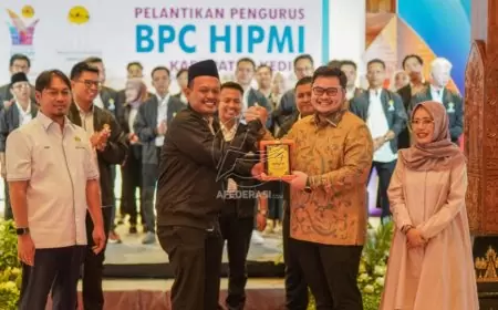 Bupati Kediri Dorong Pengurus BPC HIPMI Buka Lowongan Kerja dan Regenerasi Bagi Petani