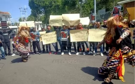 Kebebasan Pers Terancam, Ratusan Wartawan Banyuwangi Tolak RUU Penyiaran