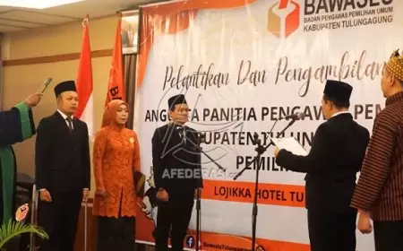 Rekrut 9 Anggota Baru, Bawaslu Tulungagung Siapkan Panwascam untuk Pilkada 2024