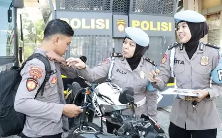 Tes Urine Personel Polres Gresik, Cegah Penyalahgunaan Narkoba Dikalangan Polri