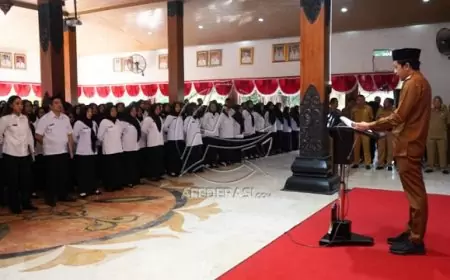 538 Pegawai PPPK Resmi Dilantik di Trenggalek, Wabup Syah Muhammad Tekankan Loyalitas