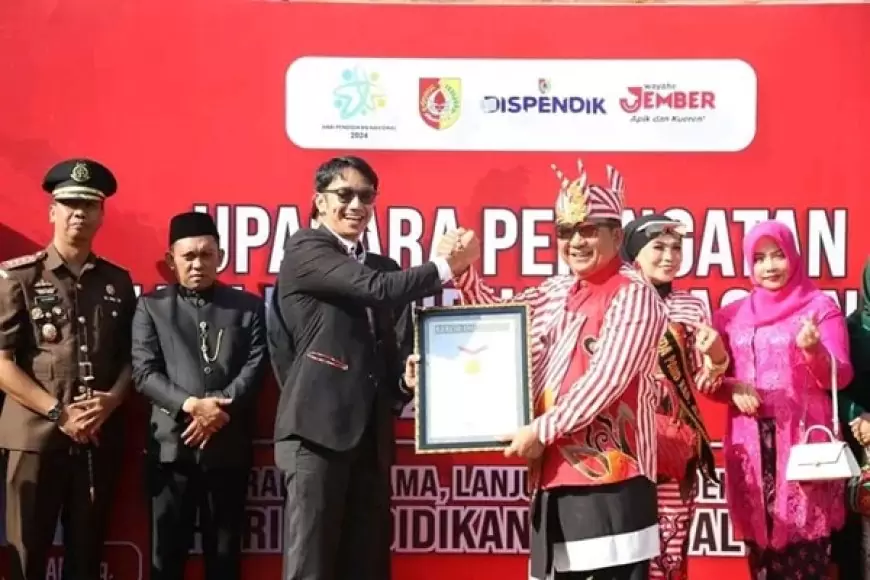 Pemkab Jember Raih Sejumlah Penghargaan di Hari Pendidikan Nasional