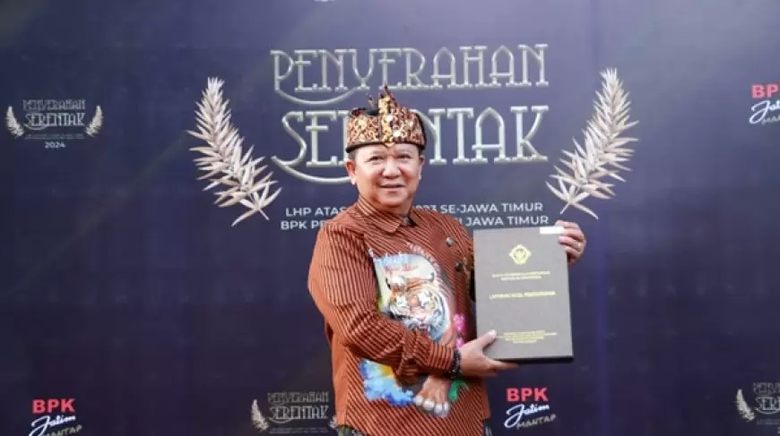 Jember Kembali Dapat WTP, Bupati Hendy: Ini Bukti Dapat Bertanggung Jawab atas Keuangan Negara