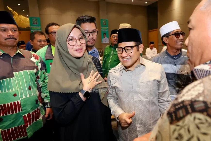 Bupati Ipuk Dikabarkan Daftar Bacabup di DPP PKB Pusat, Pertemuan dengan Cak Iman Terlihat “Mesra”