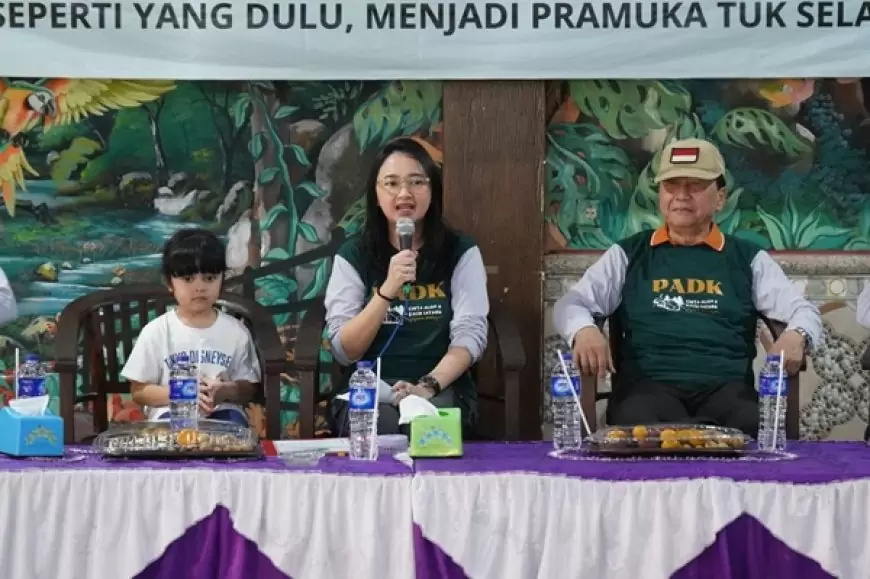 Mbak Cicha Sebut Momen Berbagi Pengalaman Bangun Gerakan Pramuka Kediri