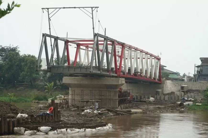 Pembangunan Jembatan Jongbiru Dipastikan Rampung Pertengahan 2024