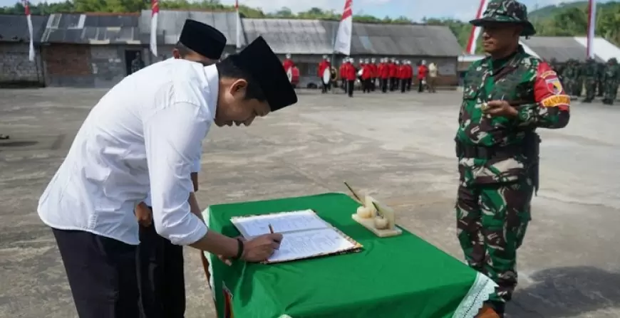 TMMD Ke-120 Resmi Dibuka di Desa Tanggaran, Trenggalek