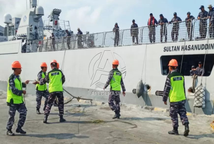 Dua KRI Patroli Selat Bali, Amankan WWF
