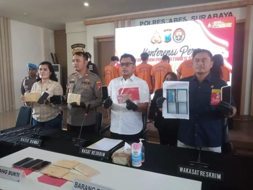 Anak Michat Laporkan Mami, Polisi Bongkar Jaringan TPPO di Surabaya