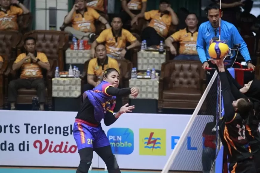 Sapu Bersih Enam Laga Dengan Kemenangan, Jakarta Popsivo Polwan Juarai Putaran Pertama Proliga 2024