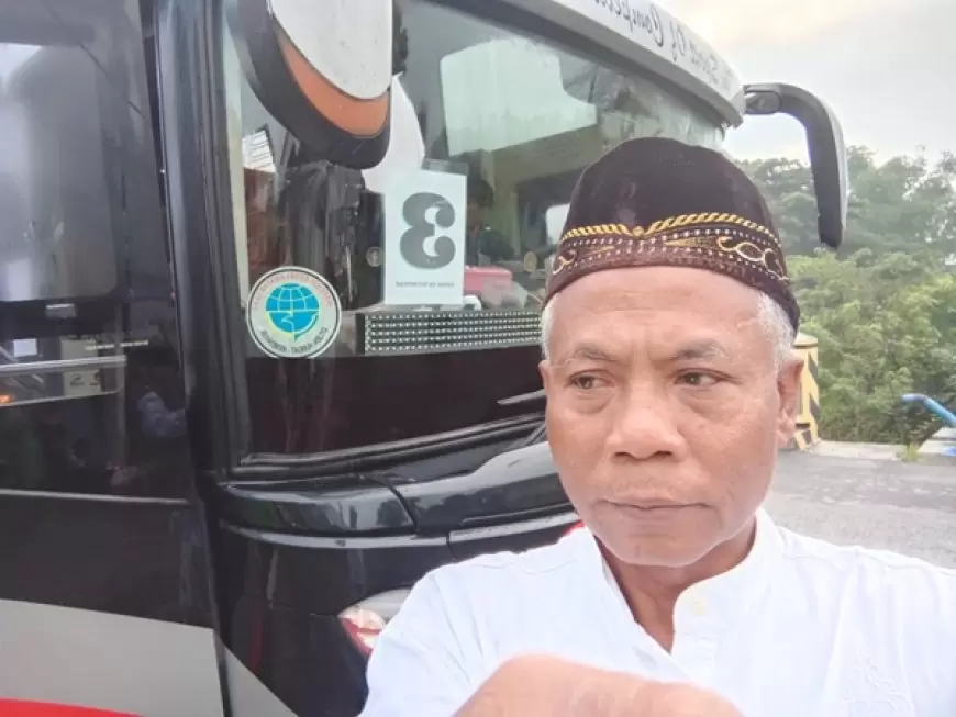Belasan Tahun Menabung Jurnalis Senior Gresik  Akhirnya Bisa Berangkat Haji, Begini Kisahnya 