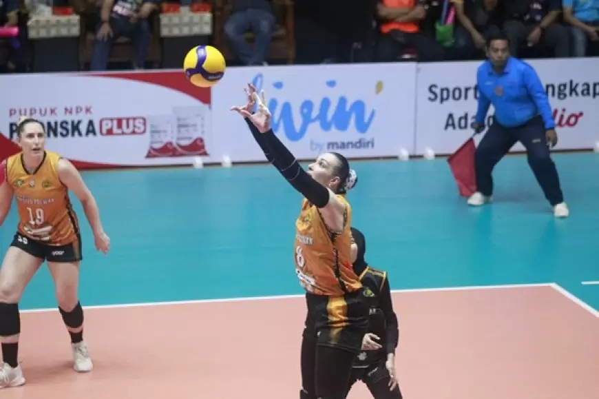 Gresik Petrokimia Kembali Gagal Petik Kemenangan di Kandang Sendiri, Usai Ditaklukkan Popsivo Polwan 0-3