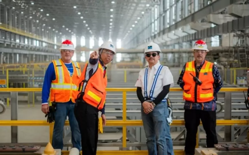 Sesuai Target Smelter Freeport Siap Dioperasikan Juni 2024