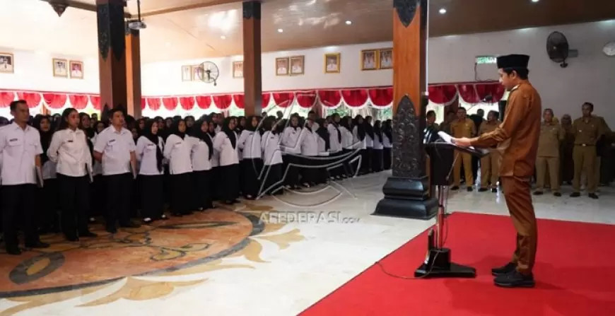 538 Pegawai PPPK Resmi Dilantik di Trenggalek, Wabup Syah Muhammad Tekankan Loyalitas