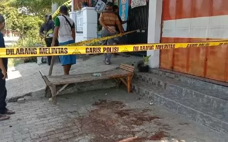 Diduga Sakit Hati, Pemuda di Situbondo Tusuk Teman Kerja di Depan Warung Bakso