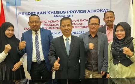 Pembukaan PKPA Peradi SAI Madiun Tepat Hari Lahir Pancasila, Peserta Diminta Jaga Integritas