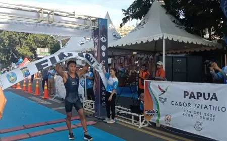Kejurnas Triathlon Kapolres Cup Situbondo 2024, Rashif Amila Yaqin dan Martina Ayu Pratiwi Raih Juara