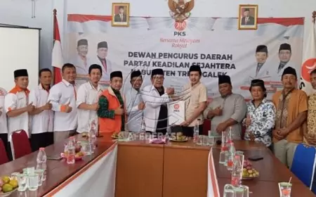 Kembalikan Formulir Pendaftaran Bacawabup di PKS dan PAN, Syah Muhamad Optimis Jadi Wakil Petahana