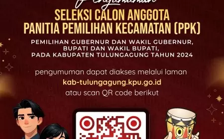 Seleksi Calon Anggota PPK Pilkada Kabupaten Tulungagung 2024