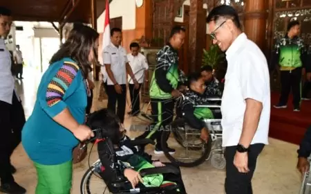 Pemkab Tulungagung Berangkatkan Kontingen NPCI ke Kejuaraan Paralimpik Provinsi Jawa Timur