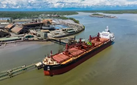 Siap Beroperasi, Freeport Kirim 22 Ribu Ton Konsentrat Tembaga dari Mimika Papua Ke Smelter Baru Gresik