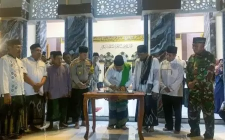 Bupati Hendy Resmikan Masjid Mamba'ul Hikmah