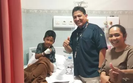 Bocah Korban Tertancap Besi Cor, Operasi Pencabutan Berhasil Kondisi Korban Membaik