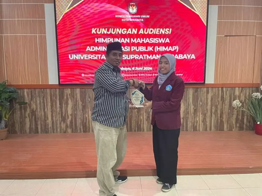 HIMAP FISIP Universitas W.R Supratma Audiensi dengan KPU