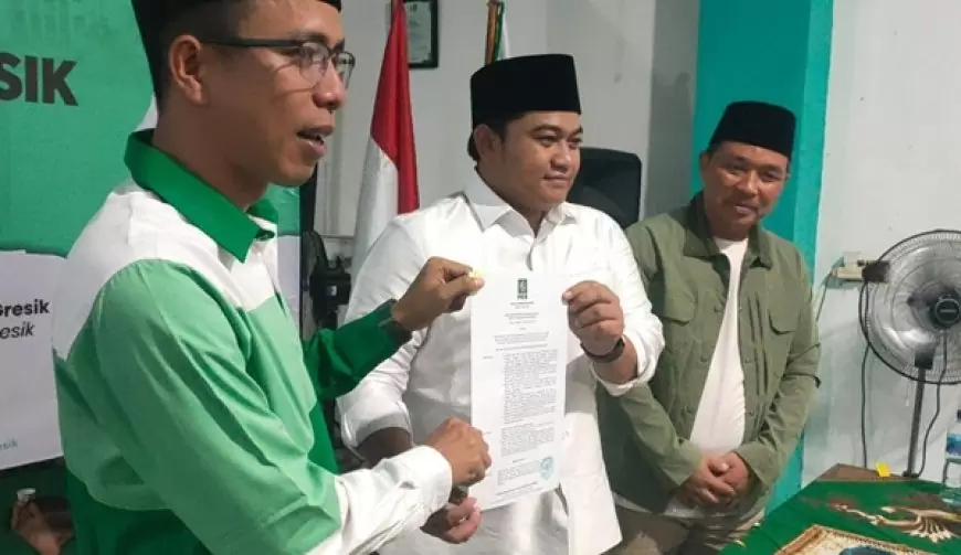Rekom Tahap 1 Turun, DPP PKB Resmi Umumkan M Syahrul Munir Bacabup Gresik 