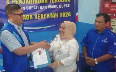 Delapan Kandidat Daftar ke DPC Partai Demokrat Tulungagung untuk Pilkada 2024