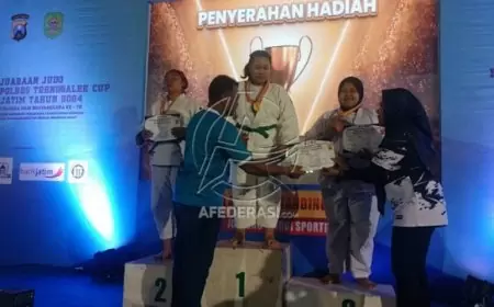 Atlet Judo Polres Trenggalek Raih 17 Medali di Kejuaraan Kapolres Cup 2024
