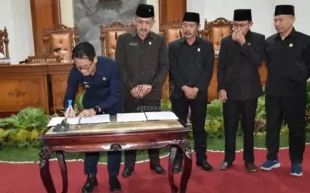 DPRD Tulungagung Gelar Rapat Paripurna, Setujui Ranperda APBD 2023 dan RPJPD 2025-2045