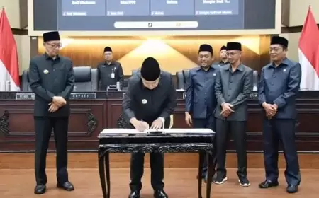 Ranperda RPJPD 2025-2045 Ditetapkan Jadi Perda