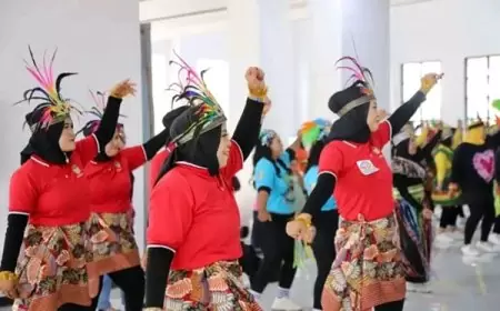 Lomba Senam Piala Bupati Jember Nusantara Resmi Dibuka