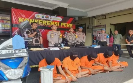 Fanatisme Berujung Pidana, Polres Tulungagung Tangkap Lima Pelaku Pengeroyokan