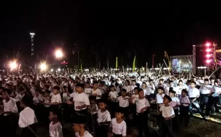 Pemkab Bondowoso Diganjar Rekor Dunia, Menari Ojung dengan Peserta Terbanyak