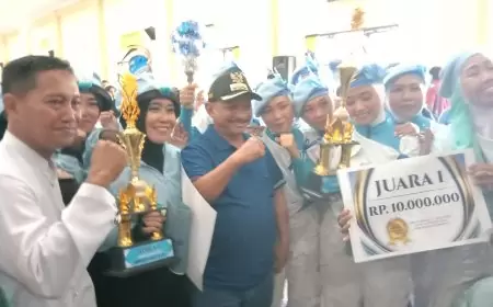 Lomba Senam Kreasi "Bhunga Rassa Ate", Desa Klatakan Bawa Pulang Piala