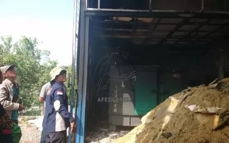 Polisi Lakukan Olah TKP Kebakaran Kandang Ayam yang Sebabkan Kerugian Rp 8 Miliar
