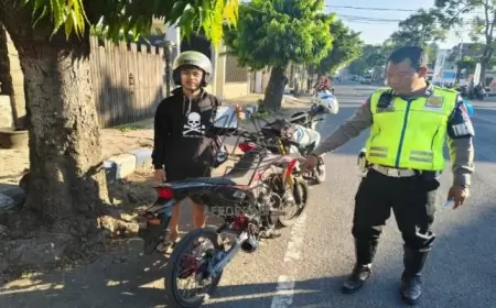 Satlantas Polres Tulungagung Sukses Turunkan Angka Kecelakaan Lalu Lintas Selama Operasi Patuh Semeru 2024