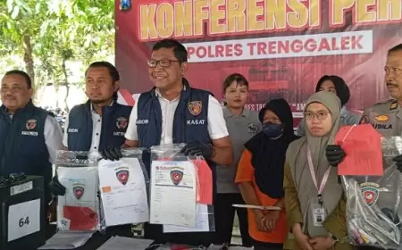 Polres Trenggalek Bongkar Kasus Korupsi Dana BOS di SMP, Tersangka Berhasil Diamankan