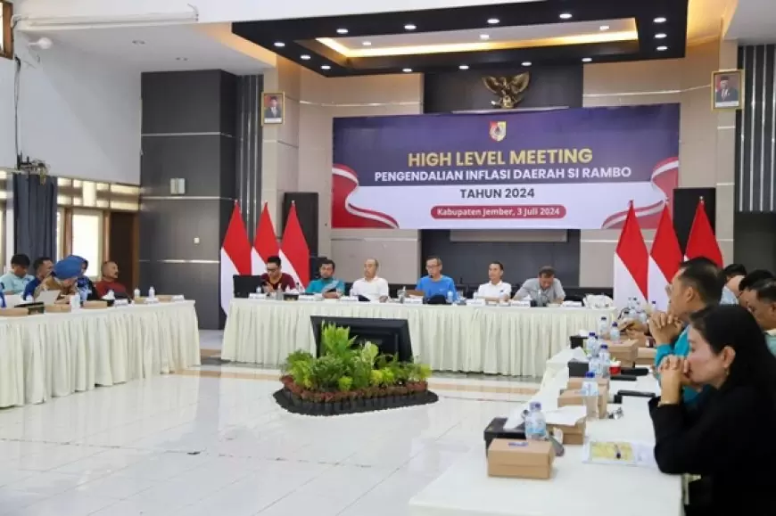 Wabup Jember Sampaikan Arahan Presiden Terkait Pengendalian Inflasi 2024 