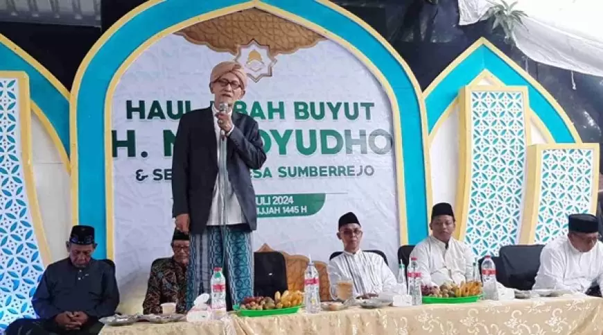 Rois Aam PBNU KH Miftachul Akhyar Apresiasi Desa Sumberrejo Punya Catatan Sejarah Desa